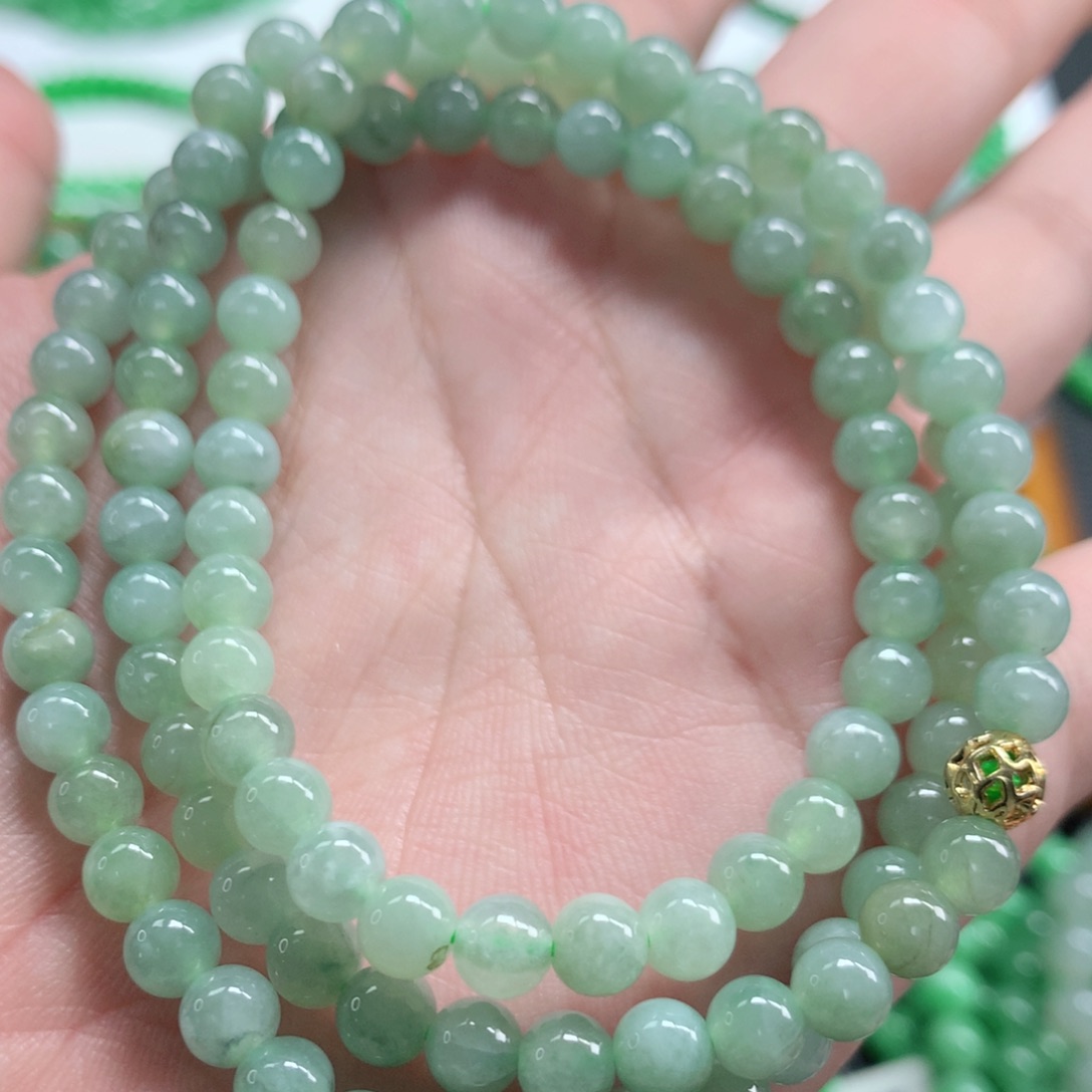 翡翠未镶嵌手链翡翠
