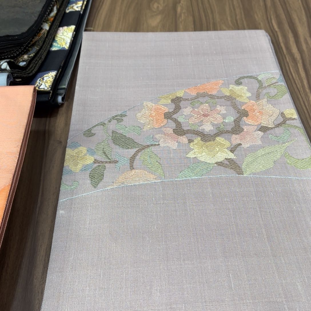 织绣唐锦西阵织带带