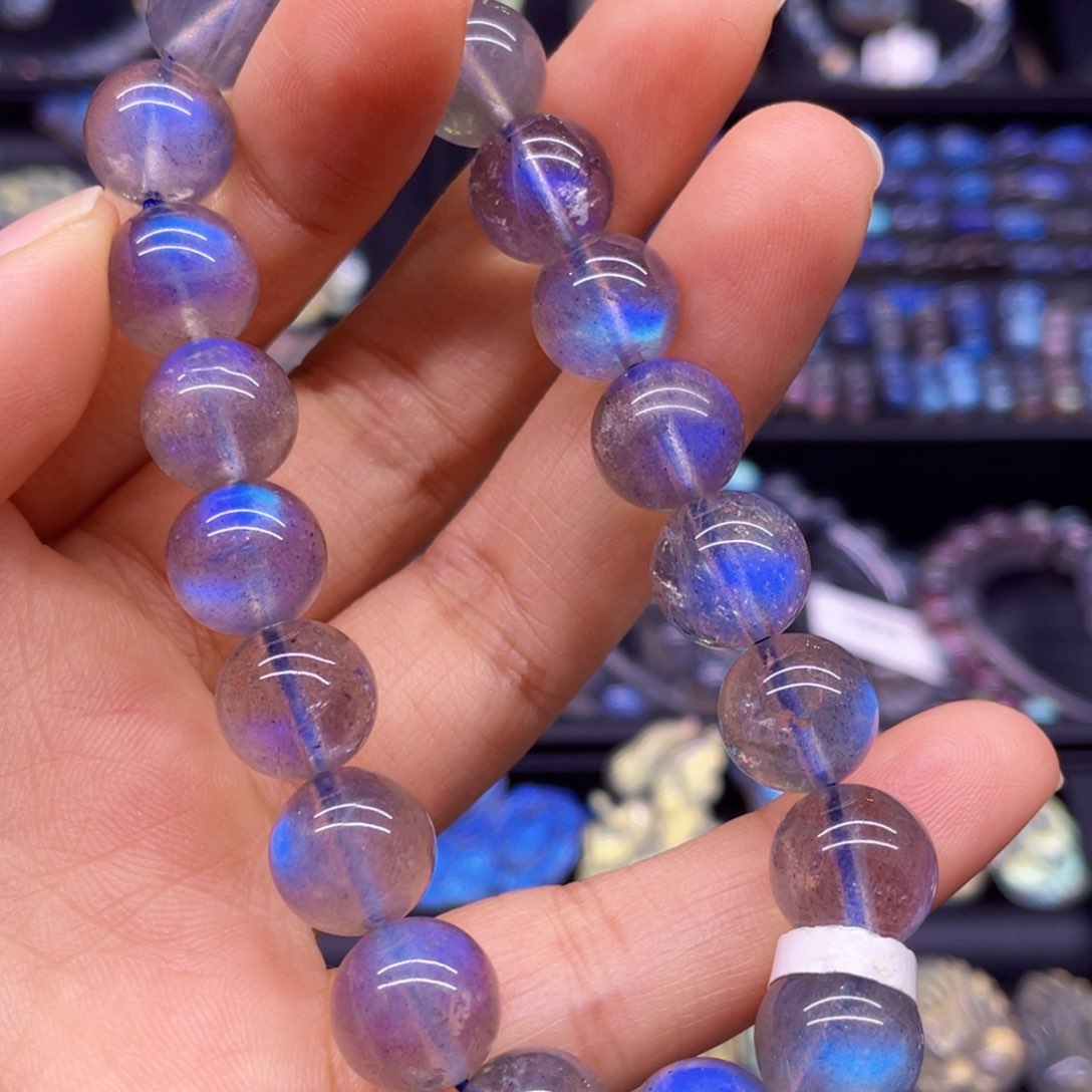 未镶嵌手串长石谨*庆10.6左右