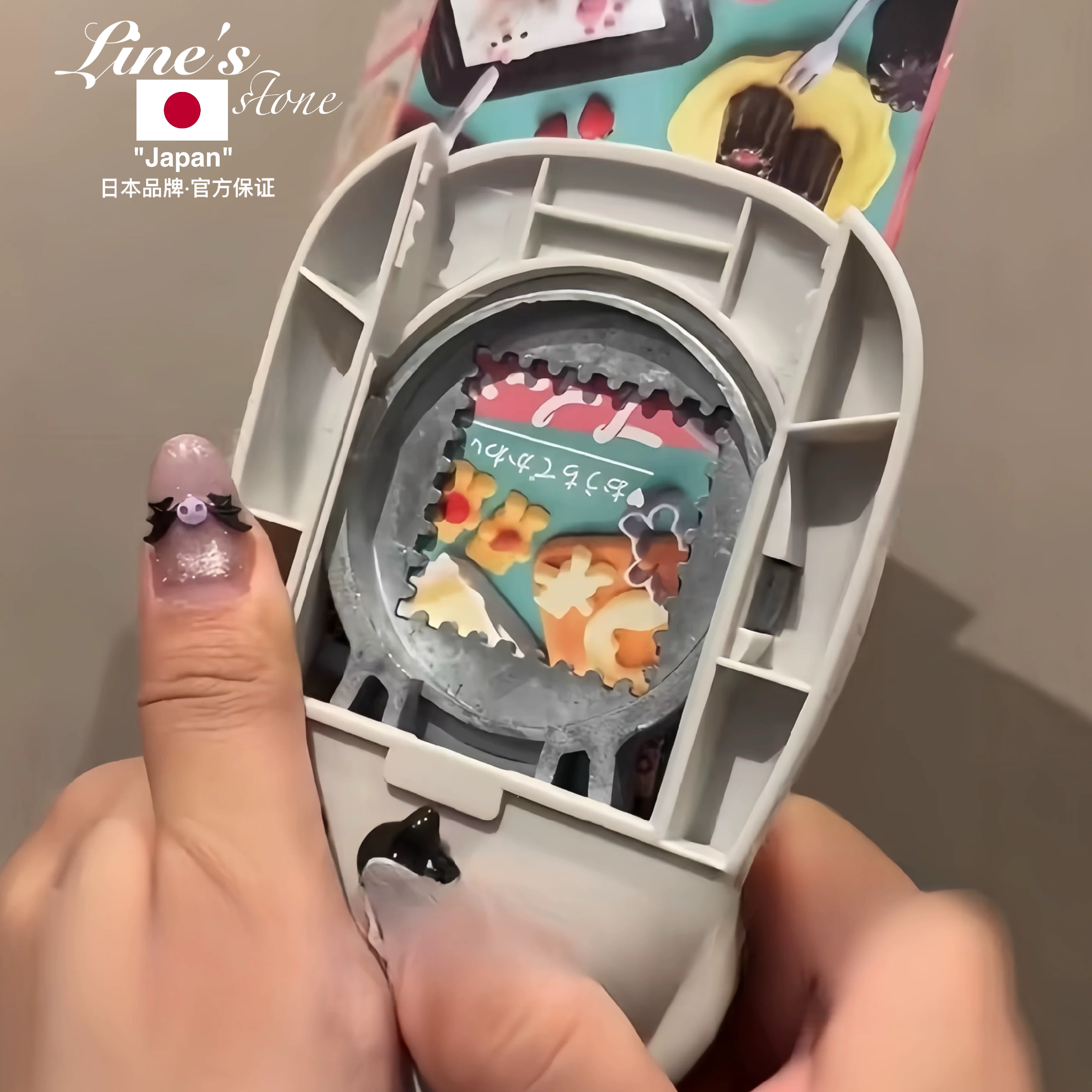 日本邮票压花器创意diy咖啡杯套纸袋卡通图案省力压花机