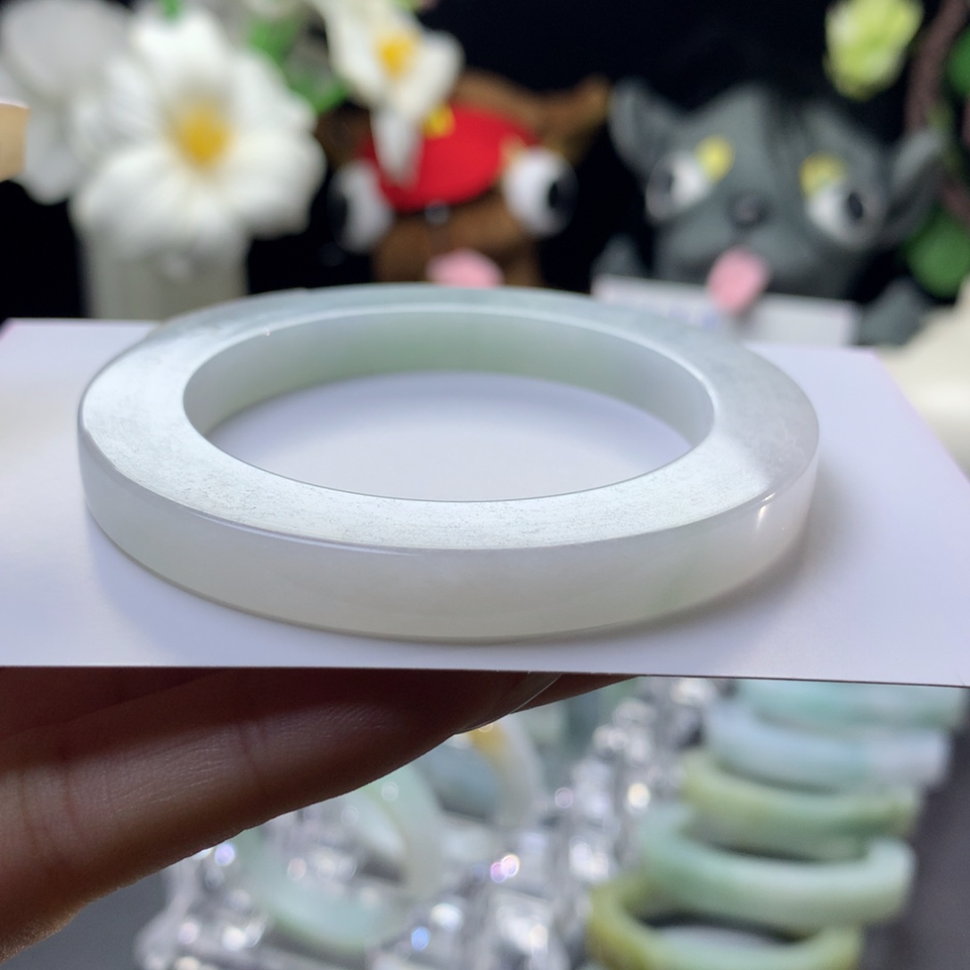 定制翡翠未镶嵌翡翠定制51-55圆