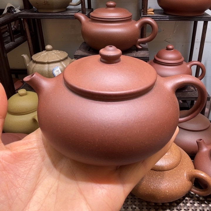 紫砂茶壶台西底槽清寒江180cc