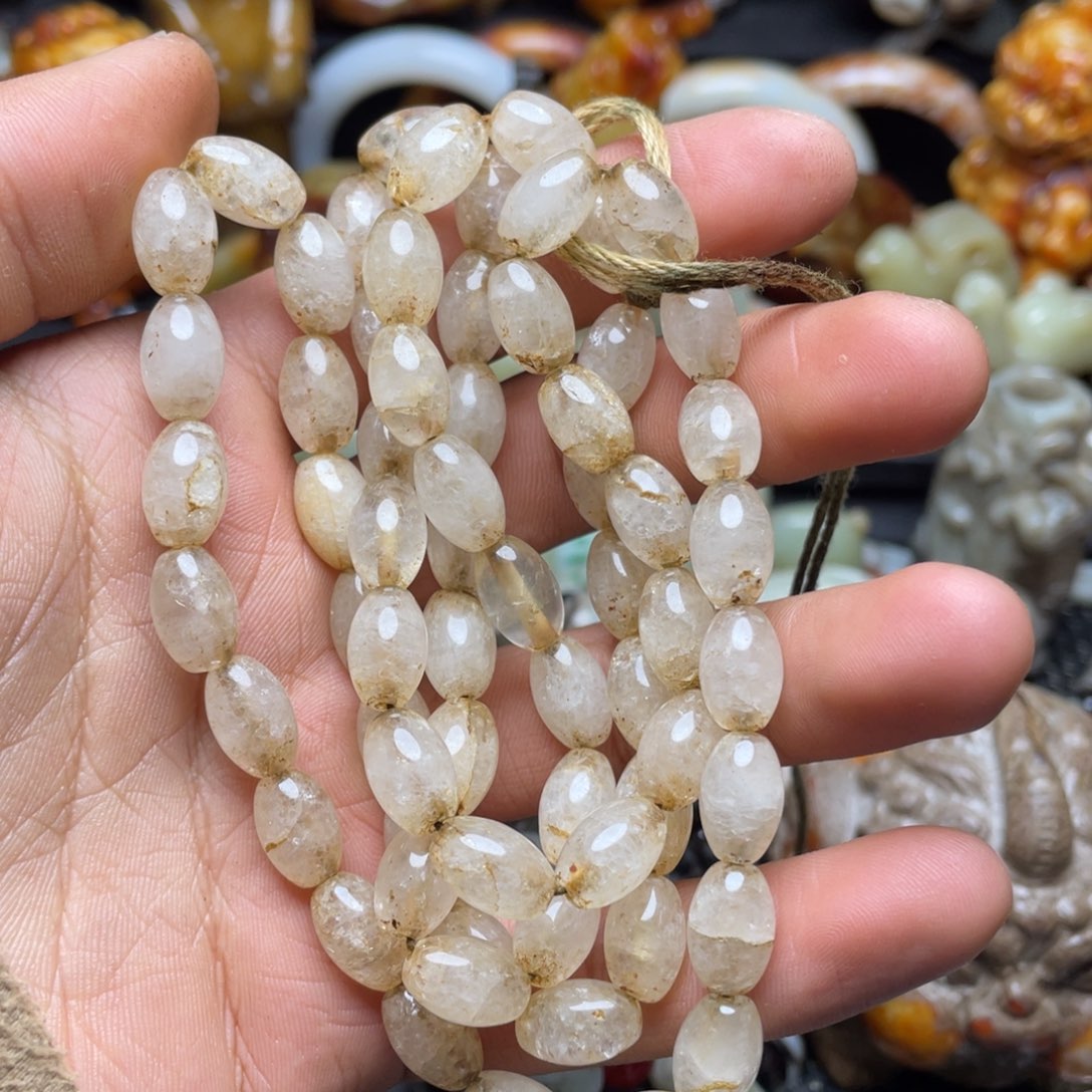 和田玉（糖玉）挂件未镶嵌