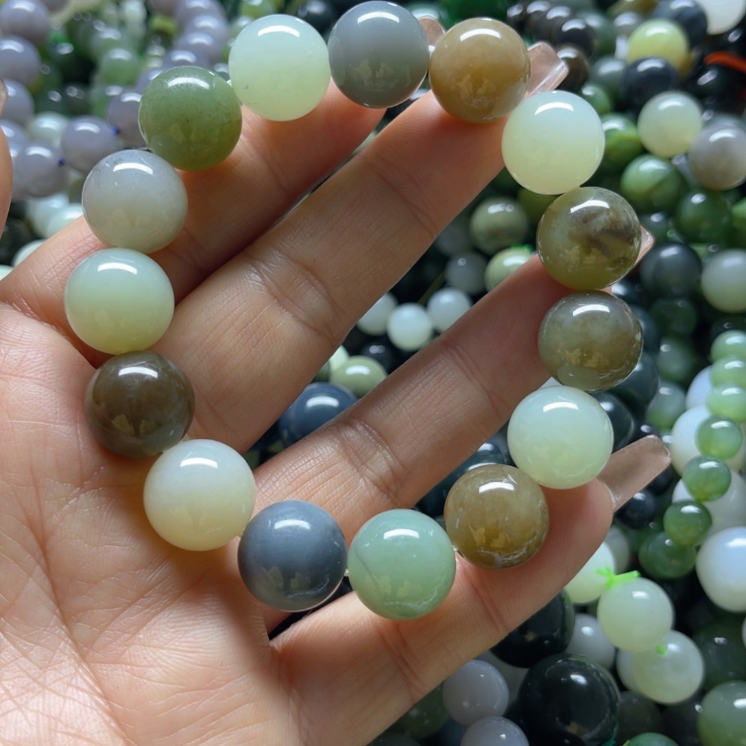 和田玉手链未镶嵌