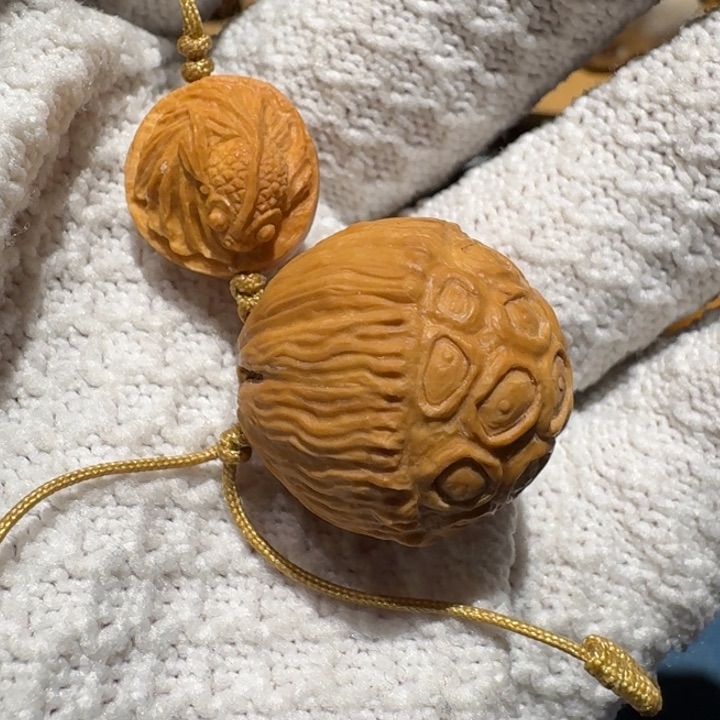 橄榄核手串/手链核雕艺术