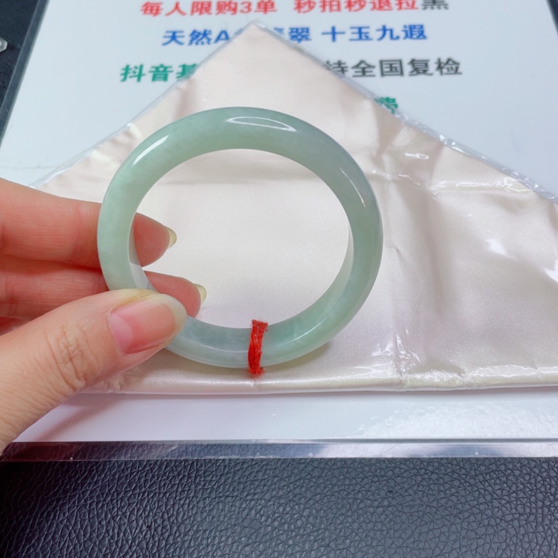 翡翠手镯未镶嵌调****工天然