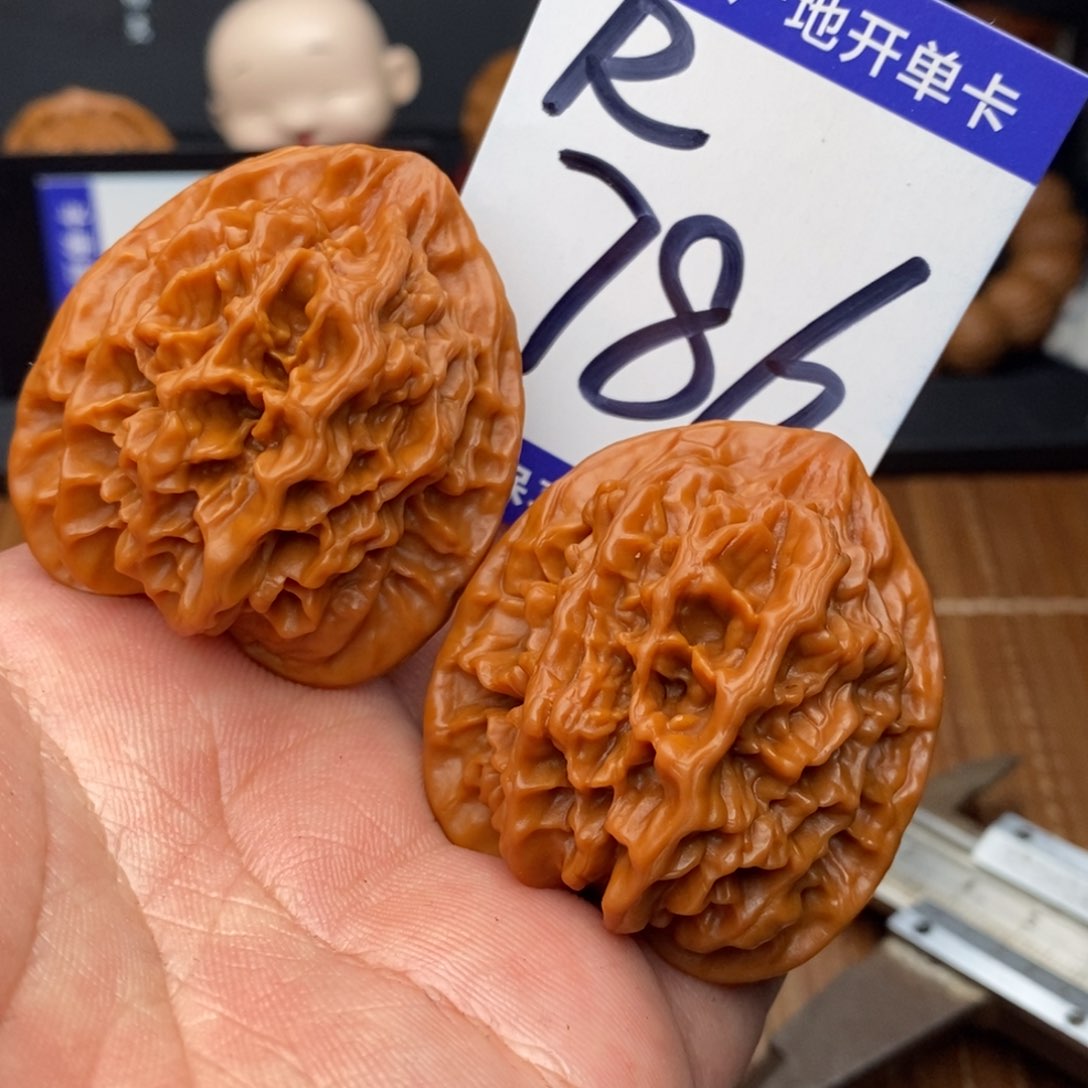 把件文玩核桃帝王狮子头42尺