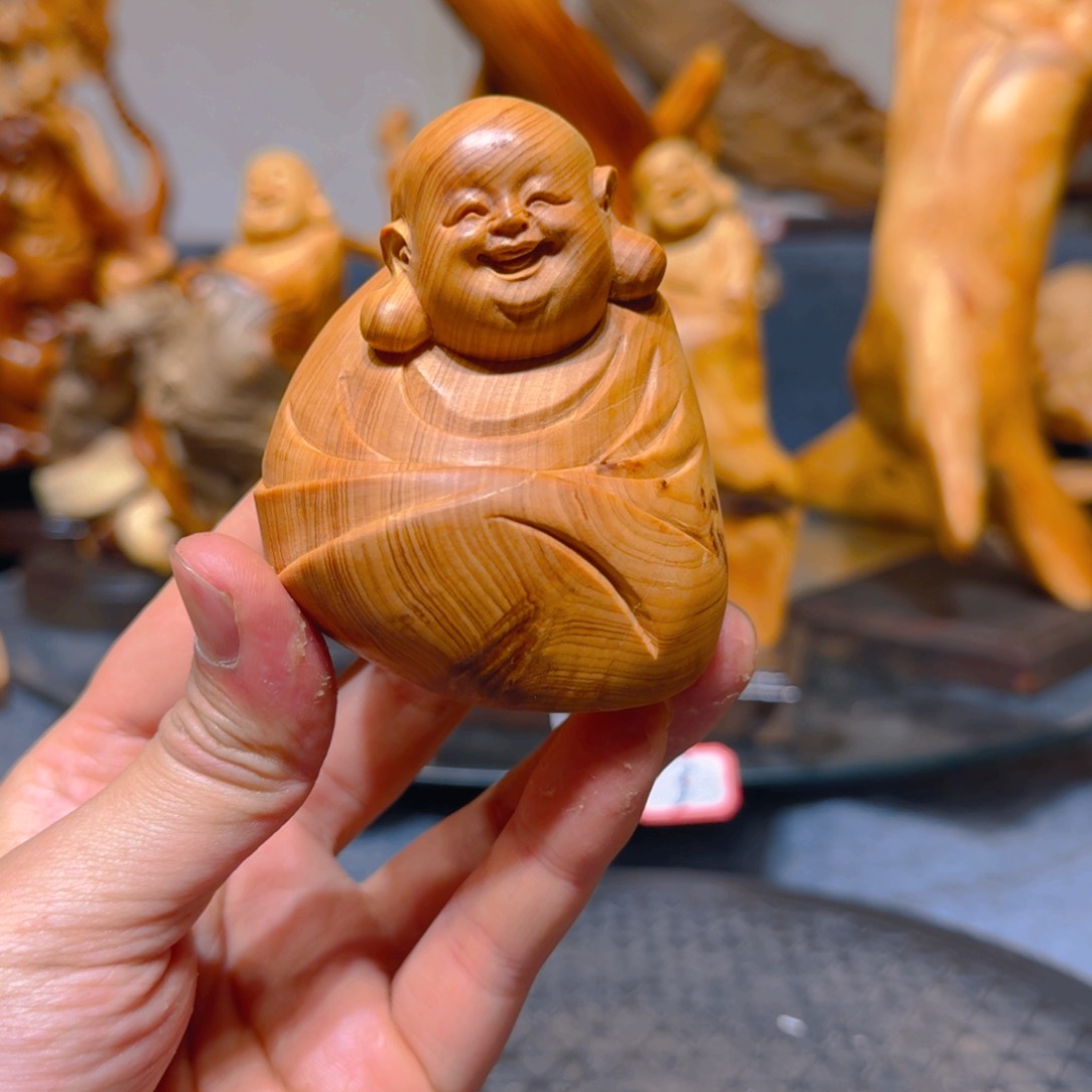 柏木（崖柏）崖柏手把件摆件