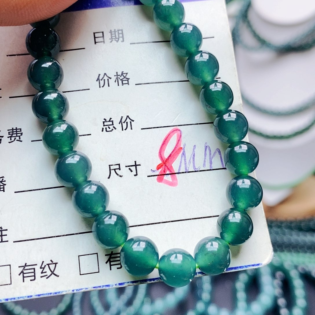 未镶嵌手链翡翠翡翠