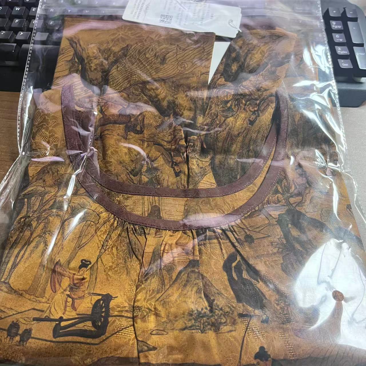 LL2025新款时尚春耕图无袖圆领夏季双面穿背心Z54ZH123