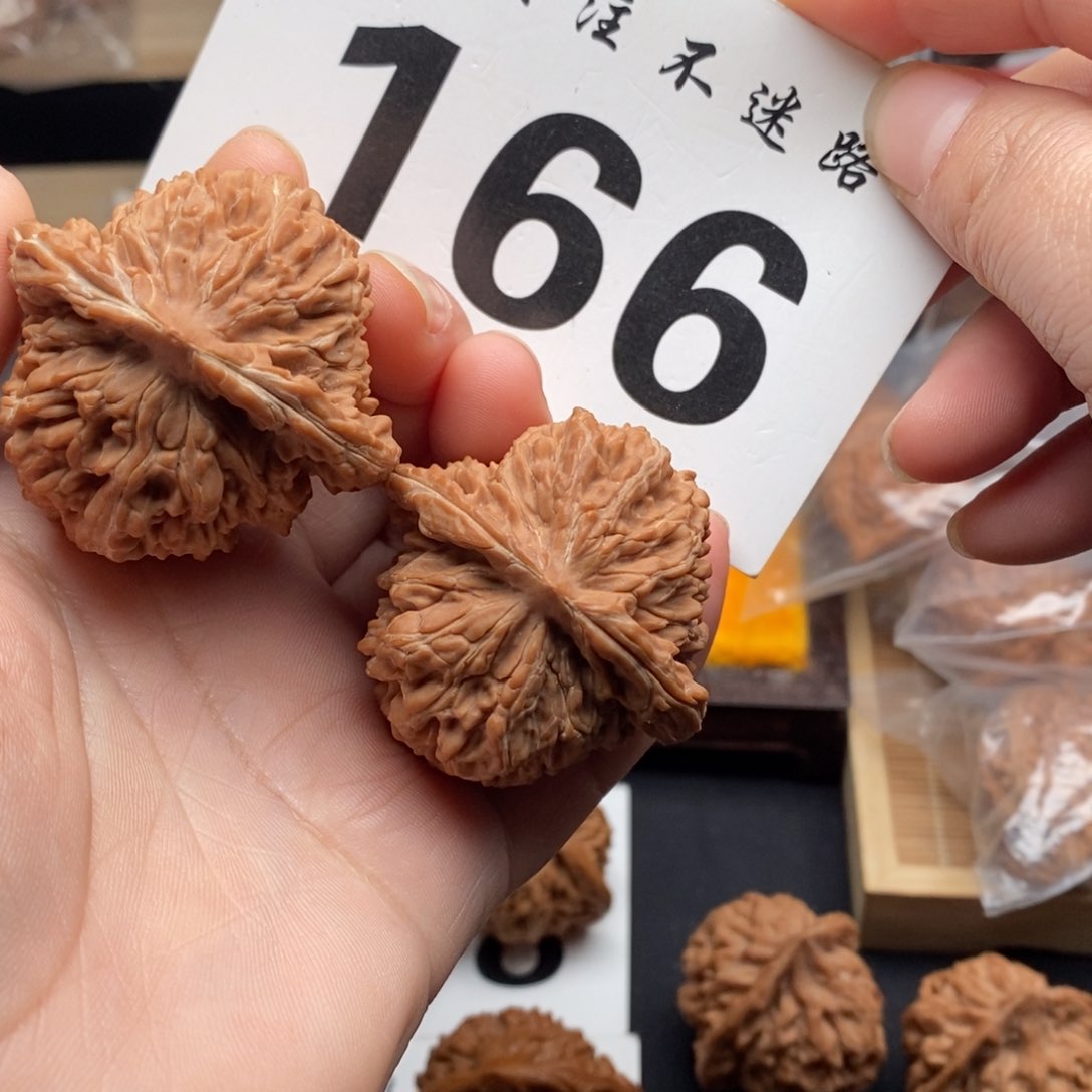 把件文玩核桃45四座楼