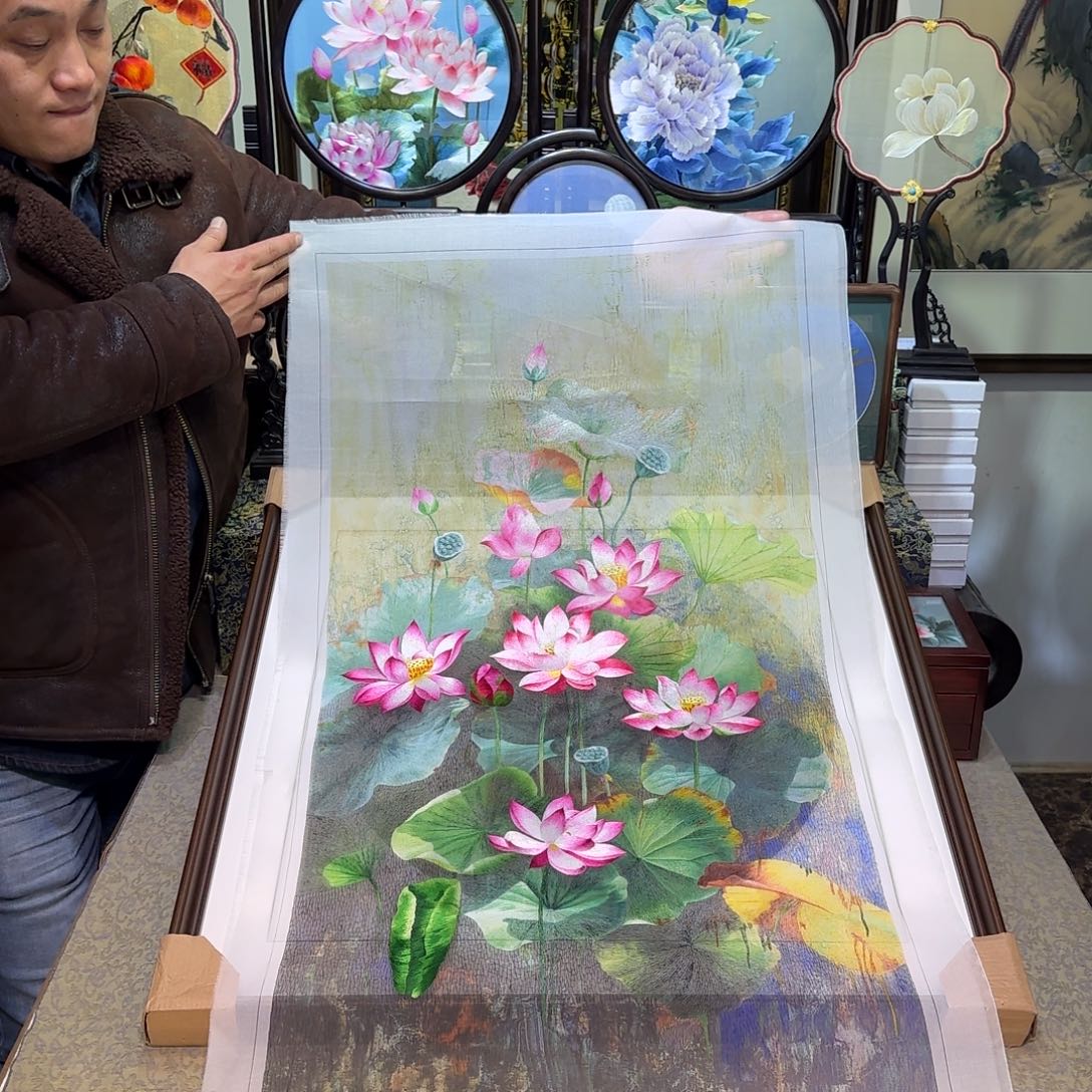 刺绣刺绣工艺精湛