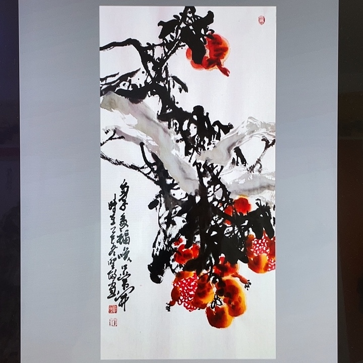 国画张圣敏先生纯手绘作品