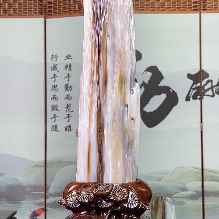 硅化玉未镶嵌珠宝奇石高46