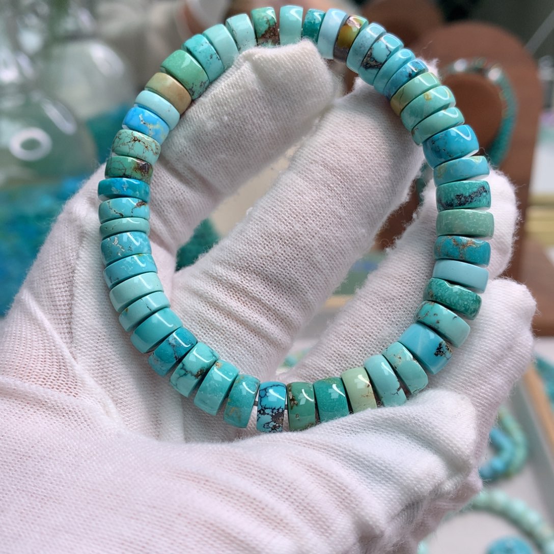 绿松石未镶嵌饰品