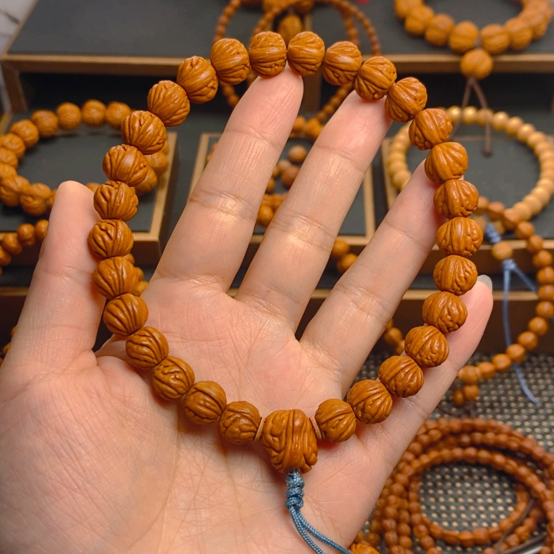 短***^吊坠桃核秦岭森林11