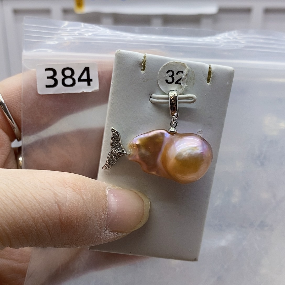 颈饰合金淡水珍珠