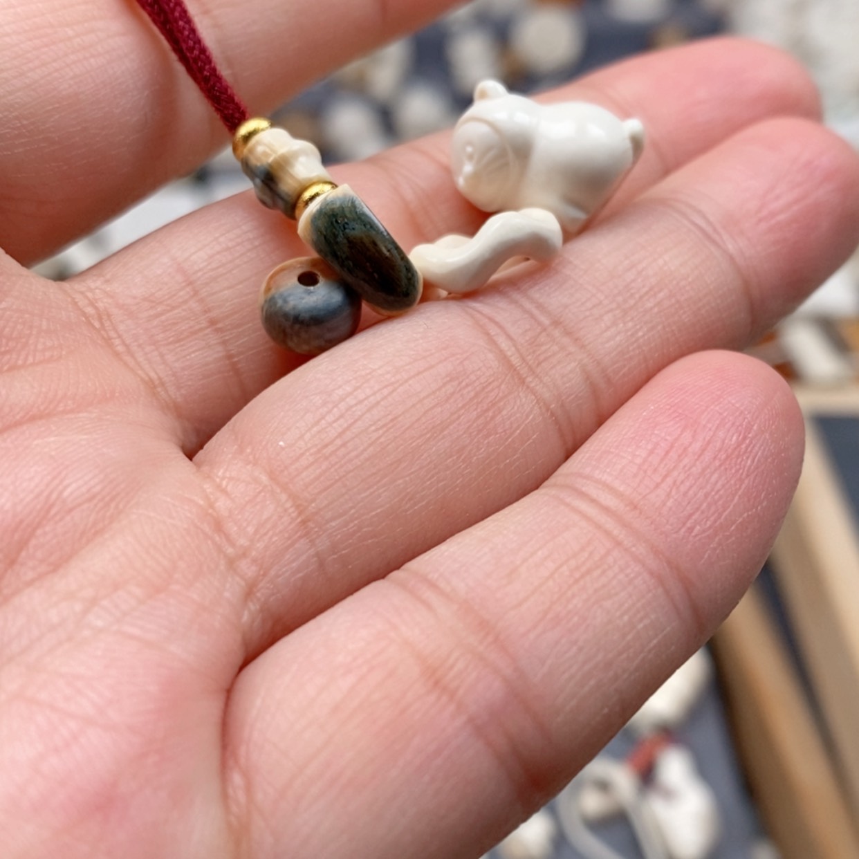 【闪购商品】无非金属逗***天猛犸牙