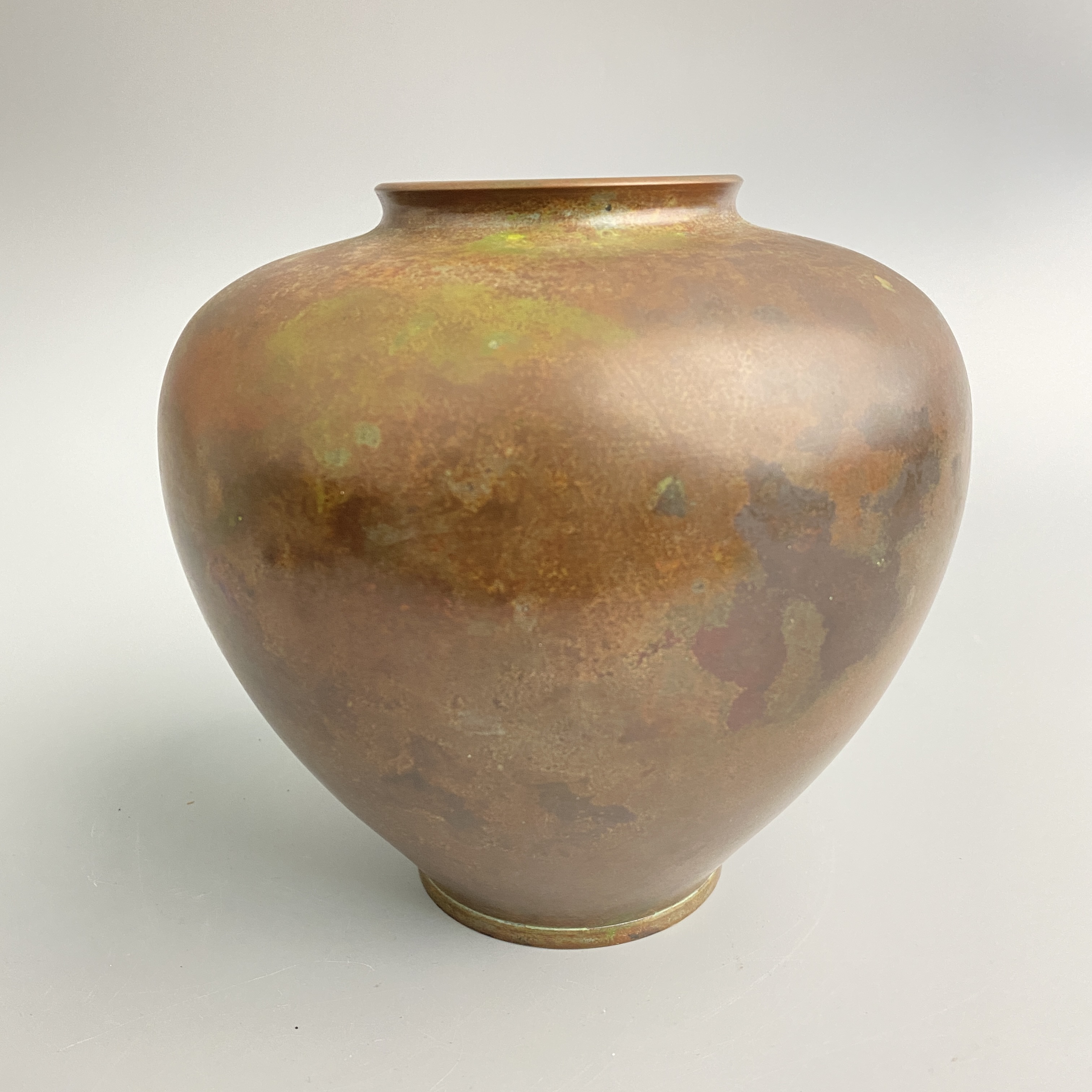 清中期铜罐【古董拍卖】