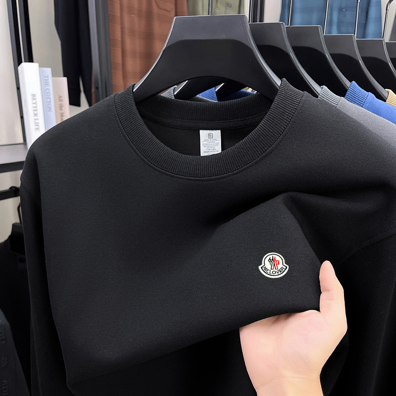 【专柜轻奢】春秋打底衫百搭休闲落肩款运动卫衣宽松T恤长袖日常