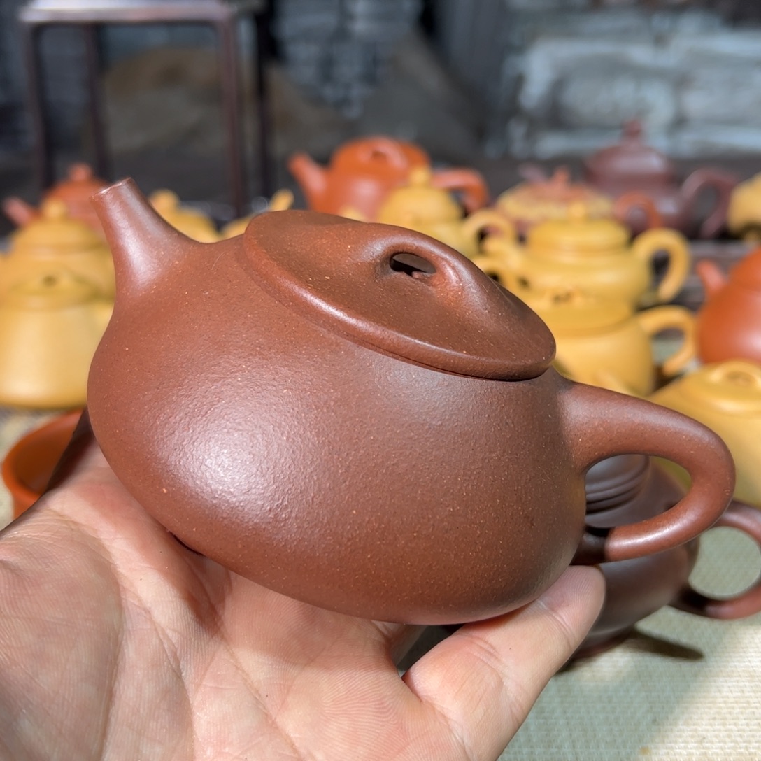 茶壶紫砂全手制作