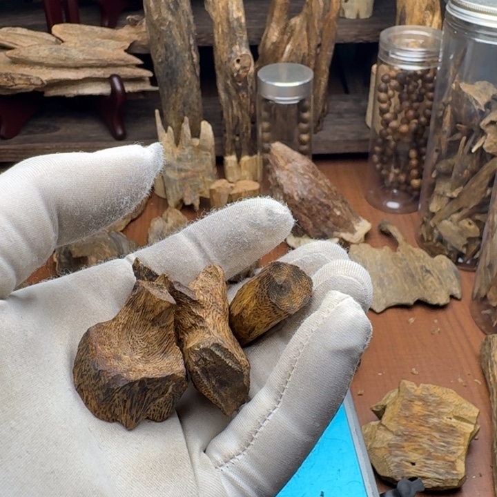 沉香沉香碎屑原母树11.2克