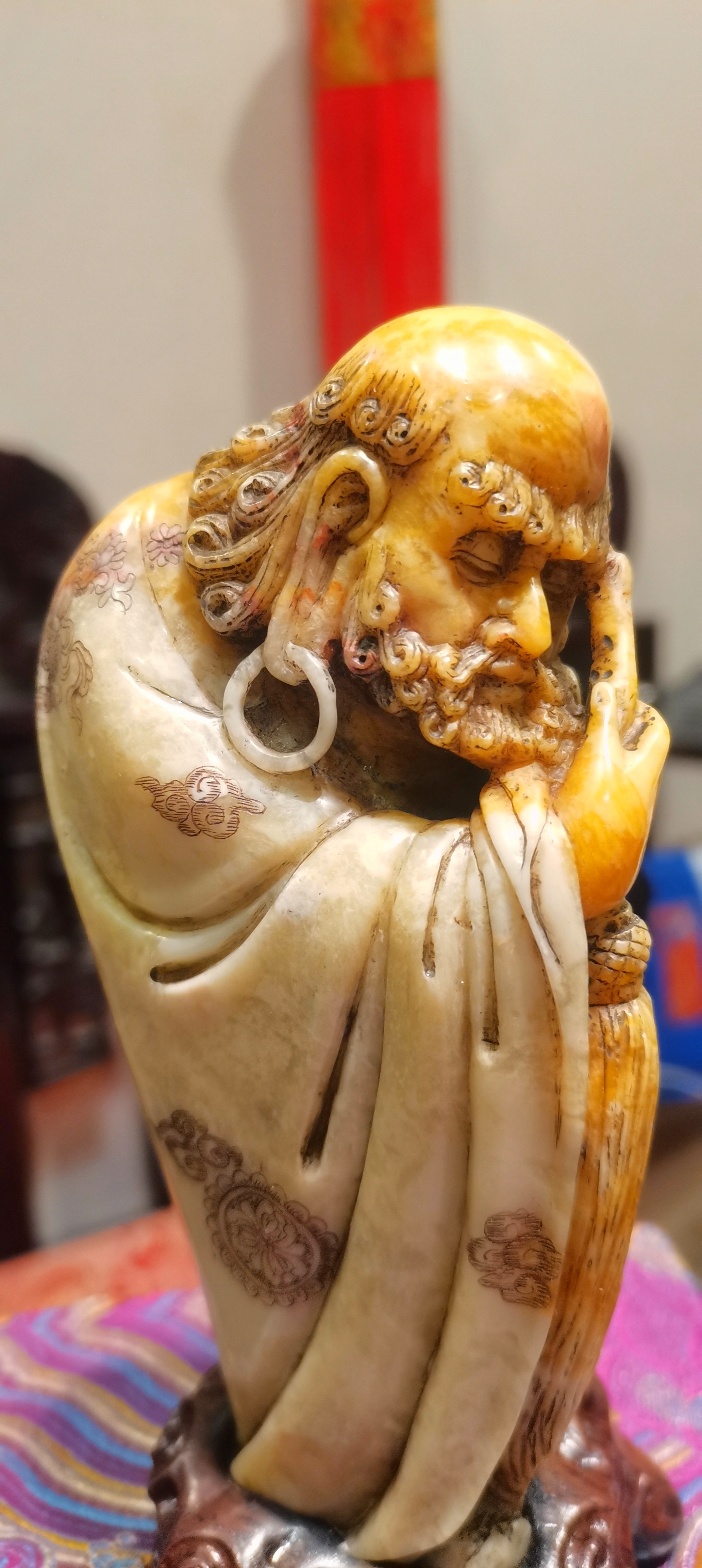 达摩祖师，奇降精品摆件