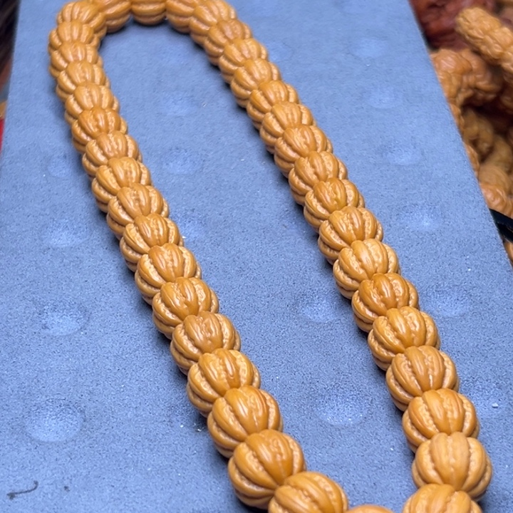 吊坠猴头核桃1.2加42颗顶珠财神，大圣流苏