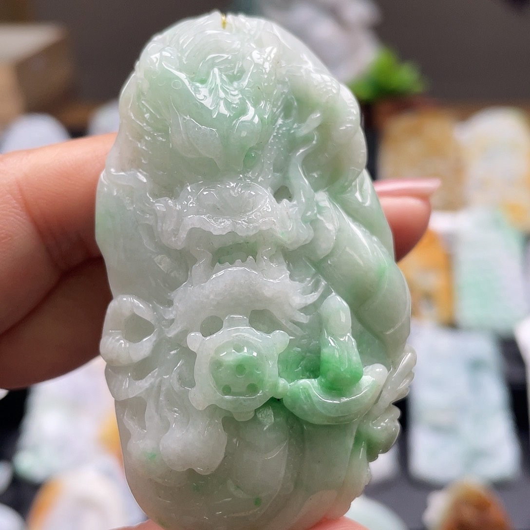 翡翠吊坠(不含链)未镶嵌