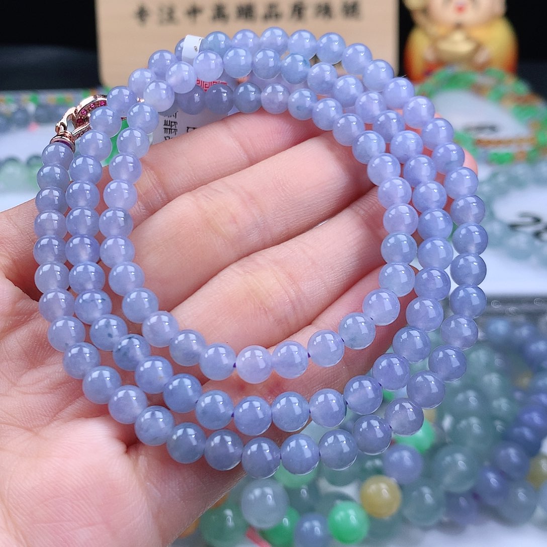 翡翠手链未镶嵌卡6