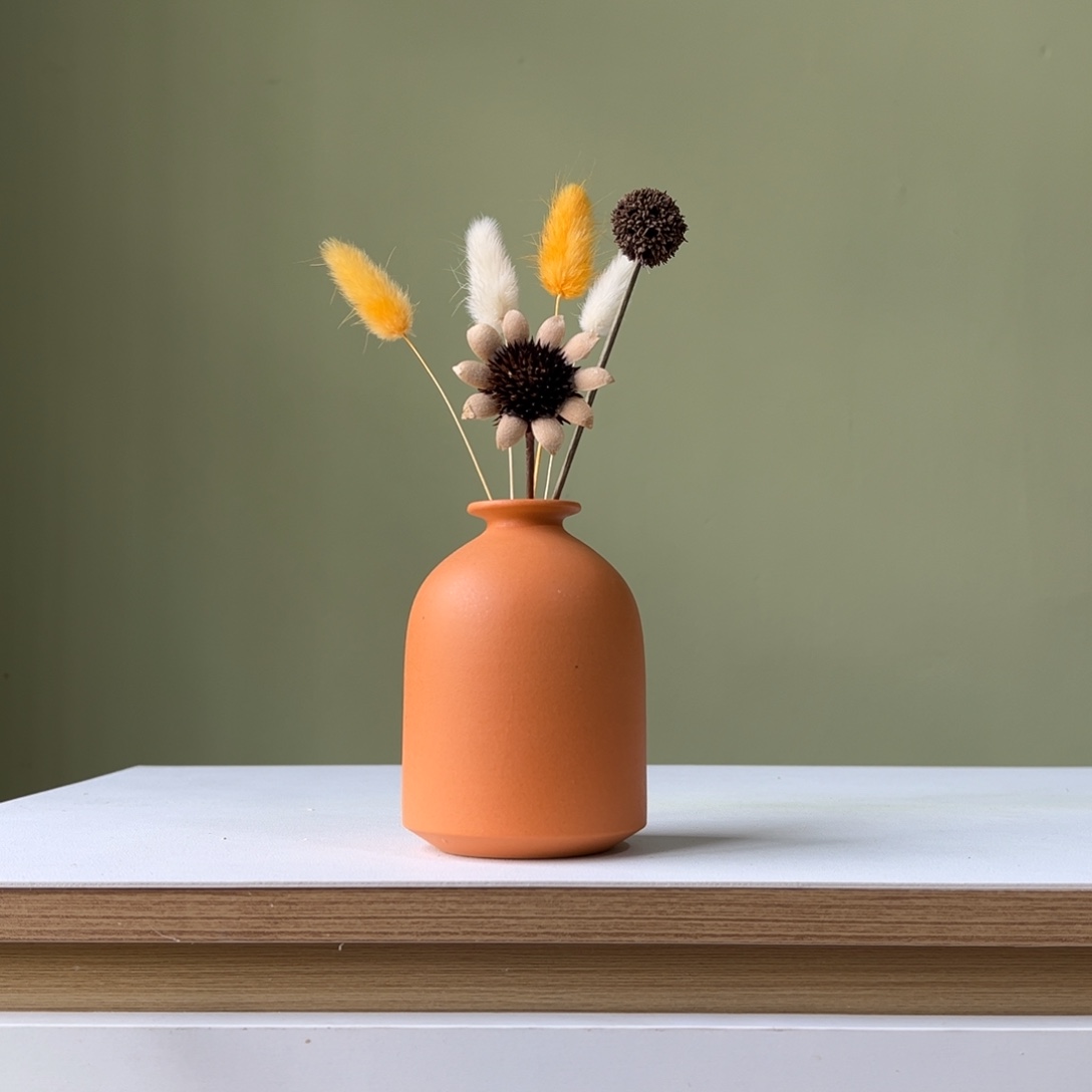 摆件花瓶带花高度20-30厘米左右