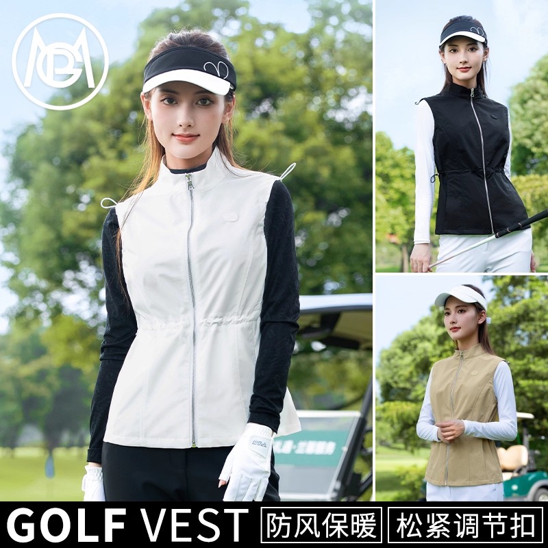 PGM 高尔夫女装2026春夏新款女马甲上衣外套女士裤子服装上衣套装