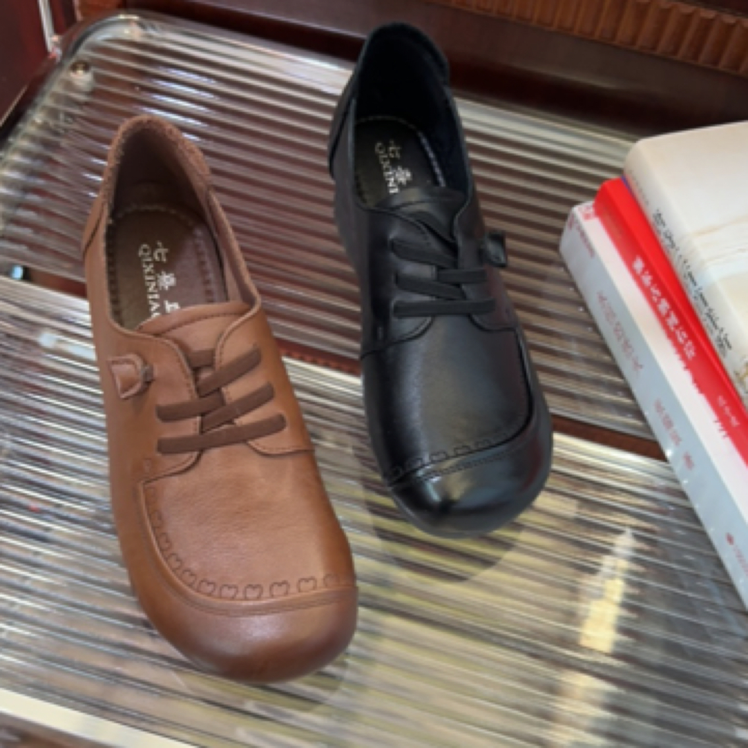 七喜鸟春季新款妈妈鞋8910