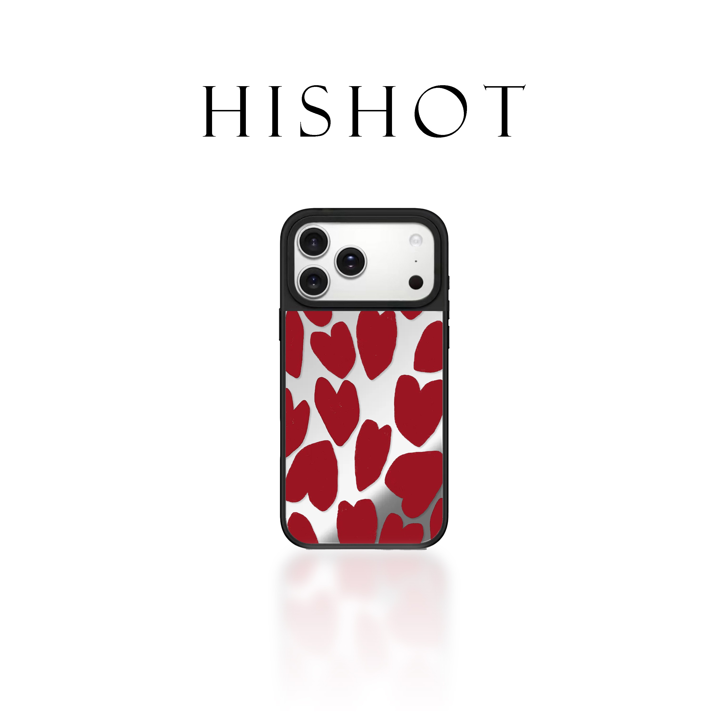 Hishot|《热辣滚烫》镜面防摔磁吸手机壳适用于苹果17/16/15/ProMax