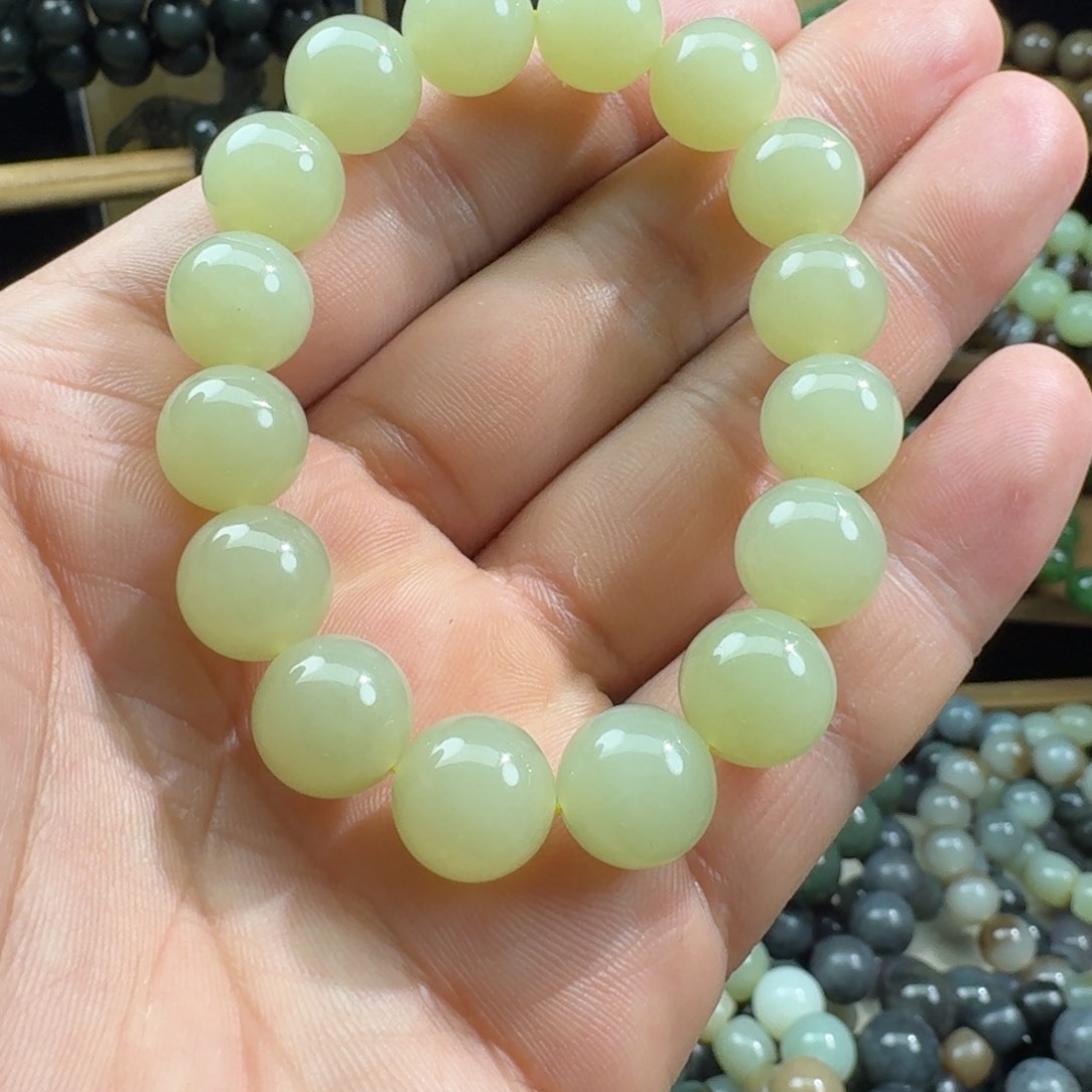 和田玉手链未镶嵌