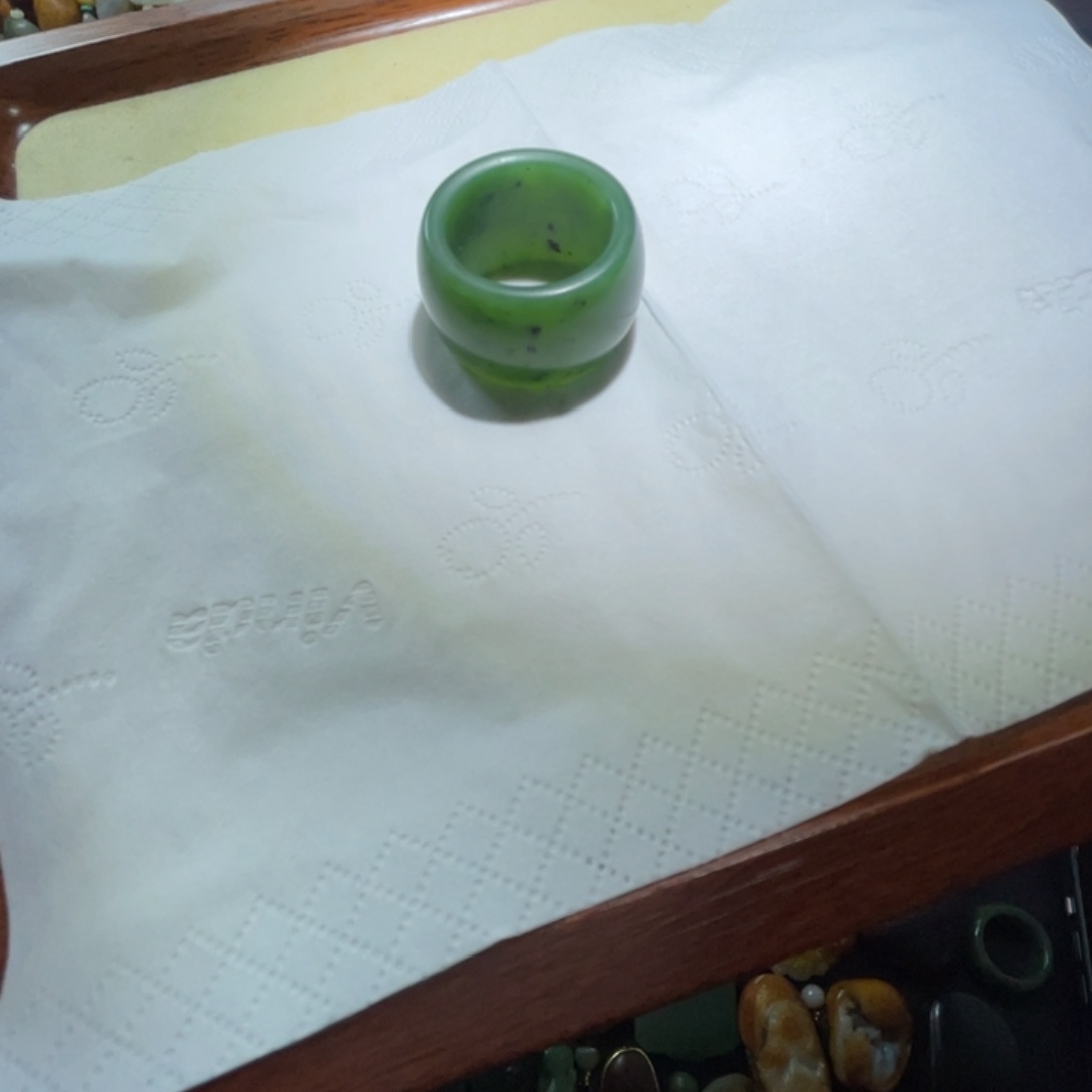 和田玉（糖玉）未镶嵌戒指