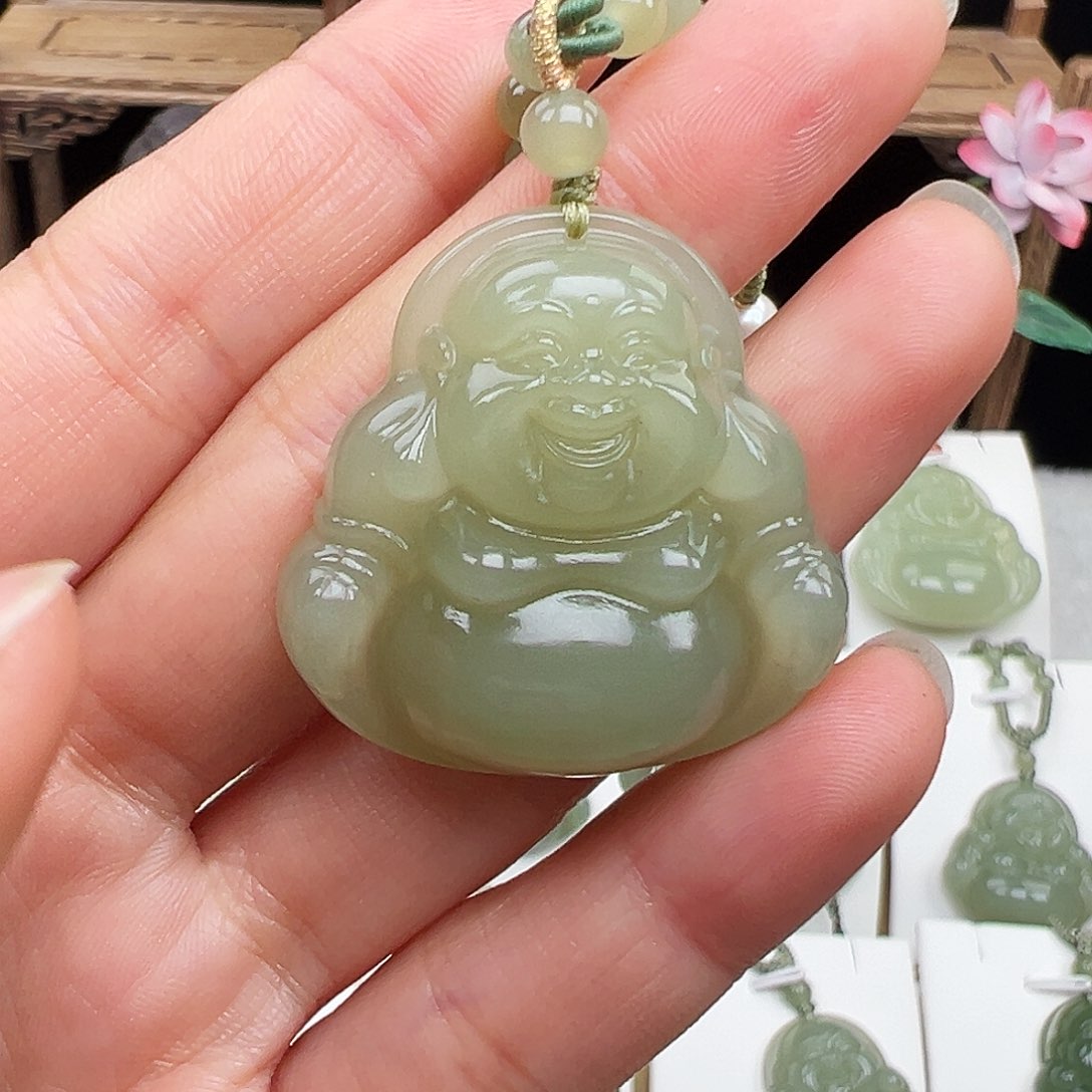 和田玉颈饰未镶嵌艾*