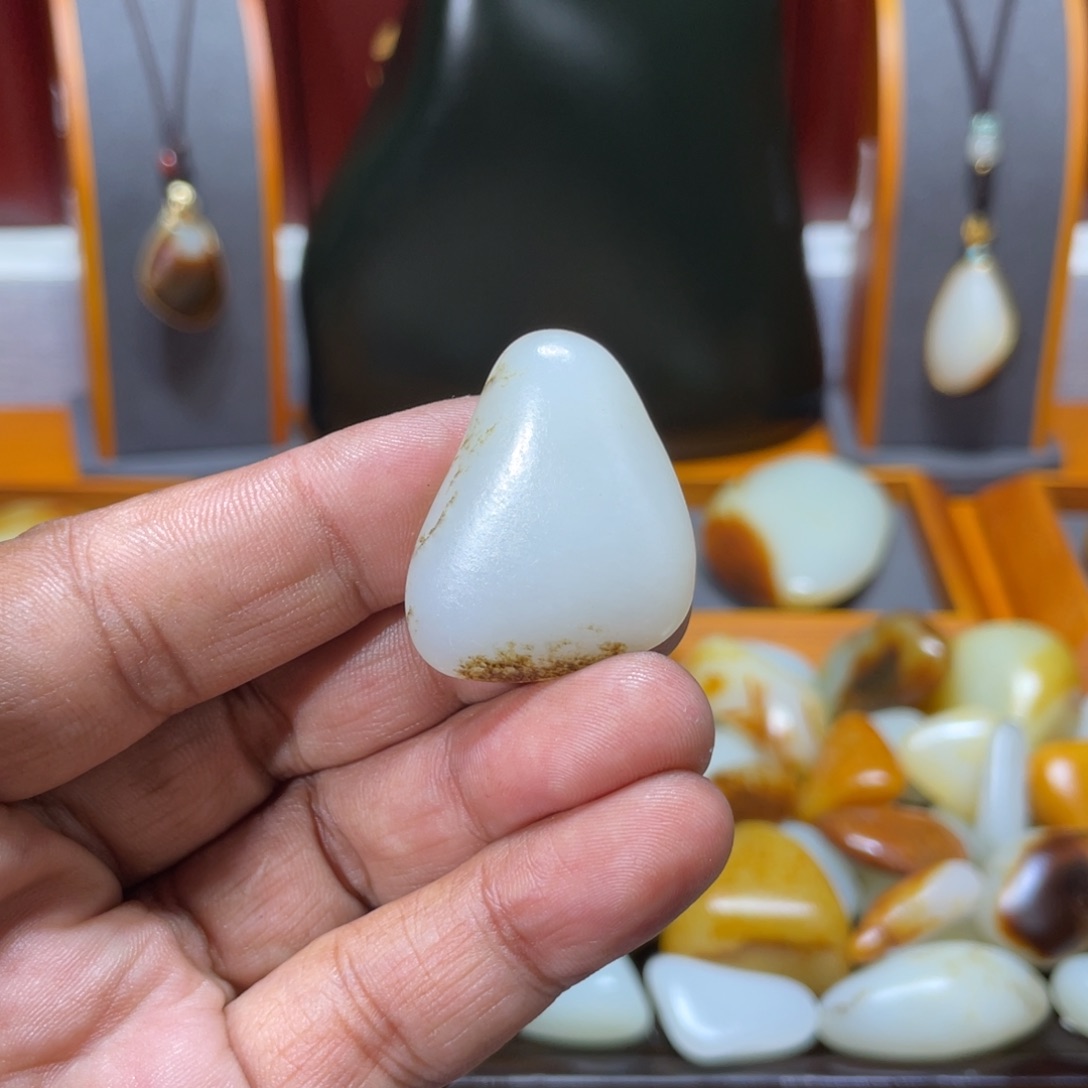 和田玉（白玉）手串未镶嵌s**.