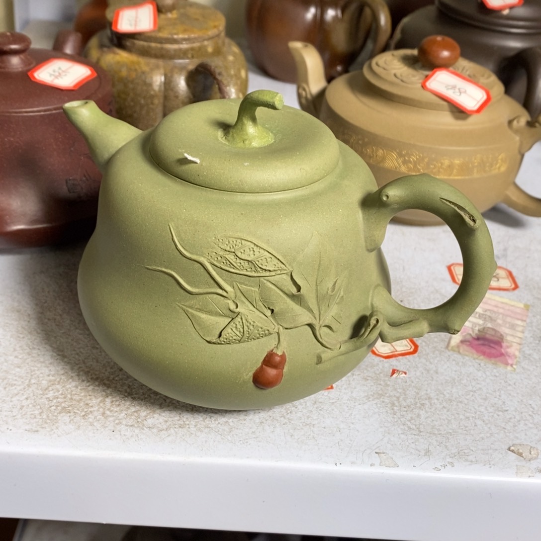 紫砂茶壶原矿手工214