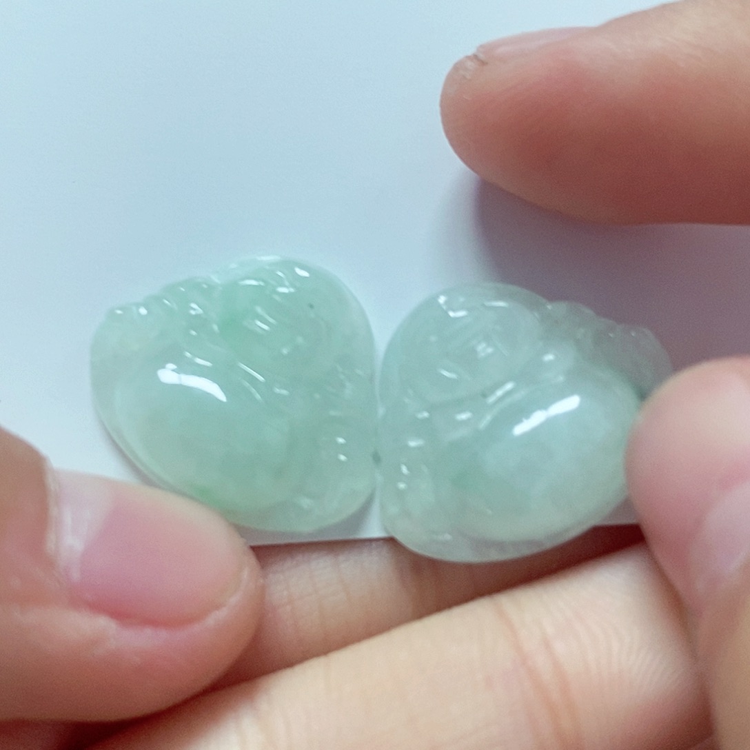 翡翠挂件未镶嵌佛公