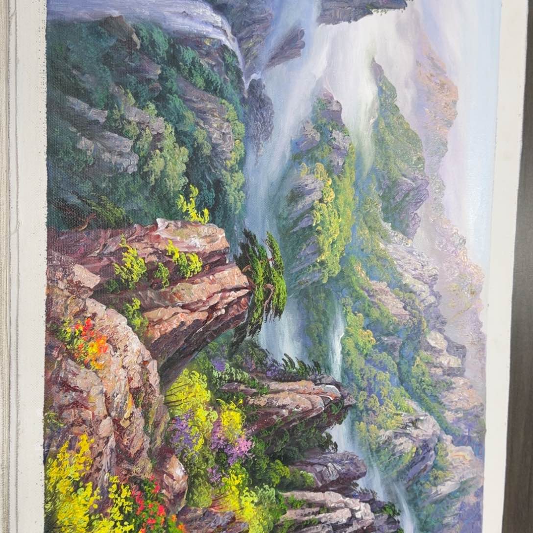 油画我的小可爱小可爱