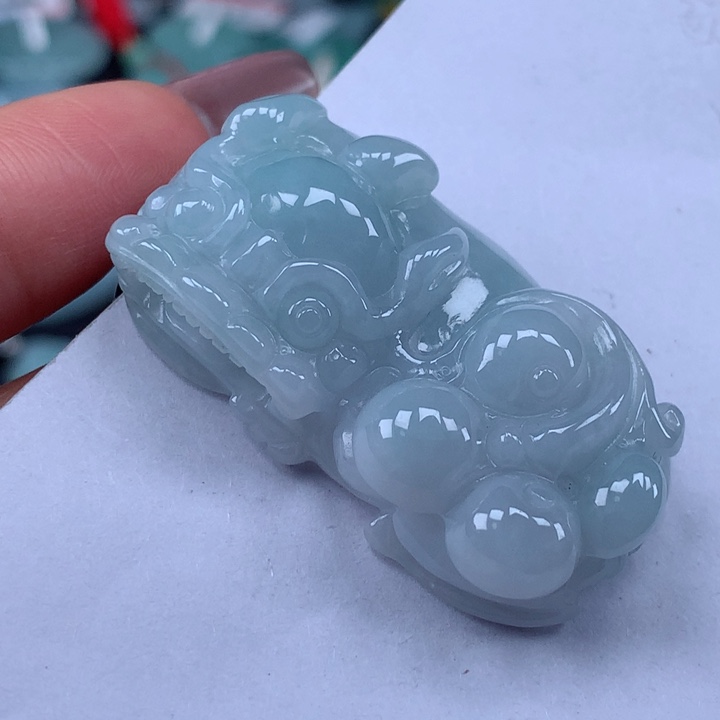 颈饰未镶嵌翡翠貔貅吊坠