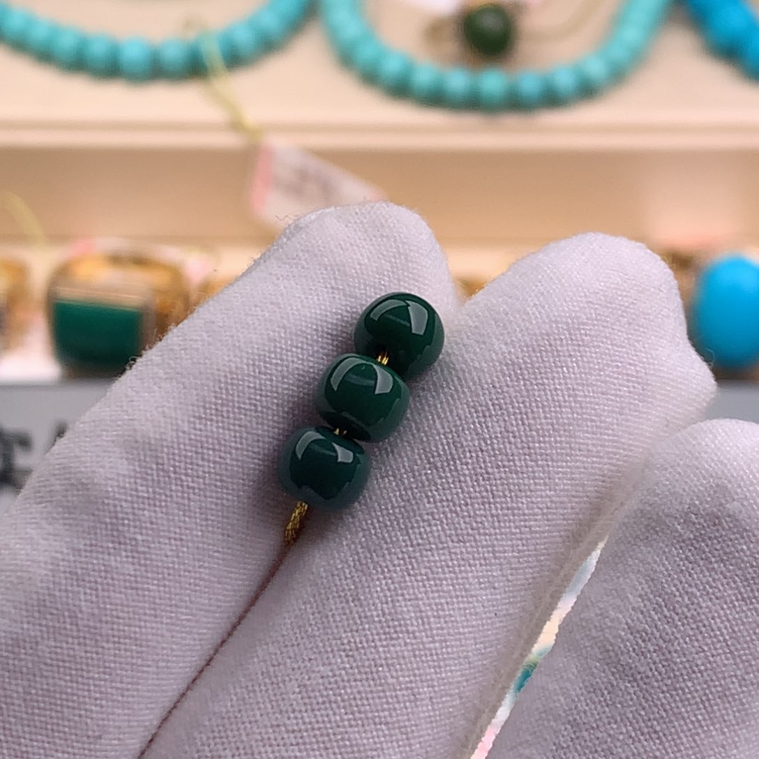 绿松石珠宝奇石未镶嵌E*d