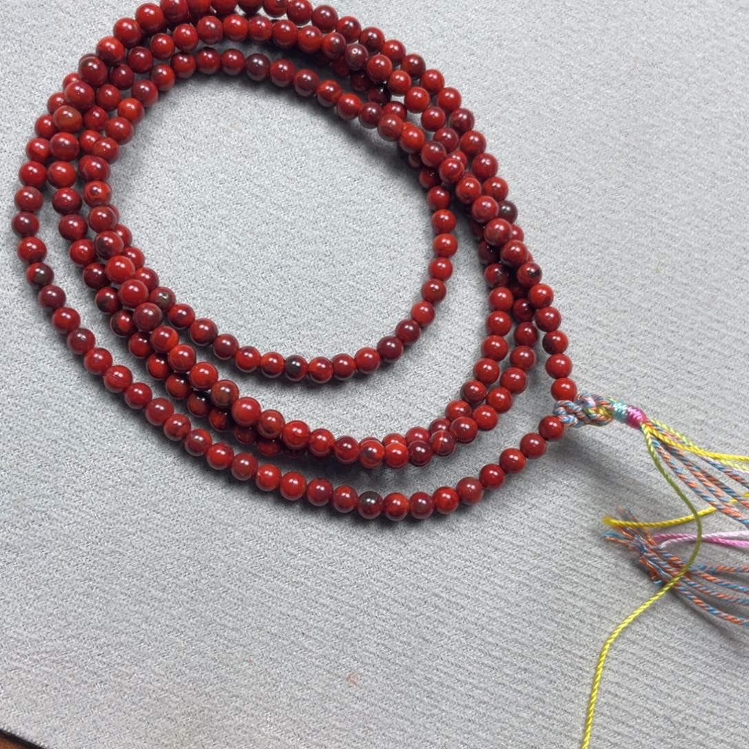 轩***雅南红玛瑙未镶嵌手链