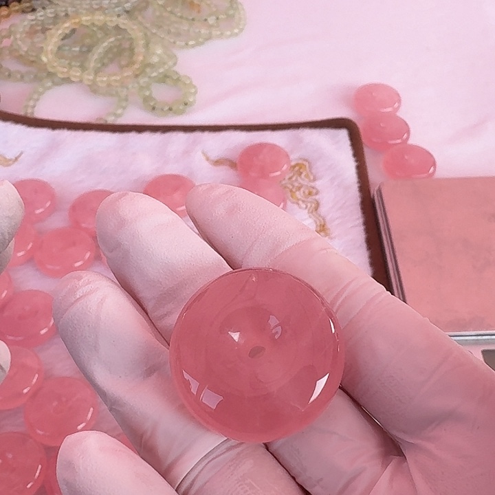 未镶嵌珠宝半成品水晶怎****啊