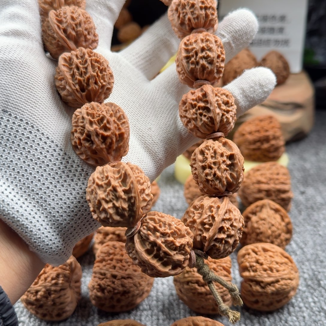 廿***廿吊坠文玩核桃15颗手串甘甘