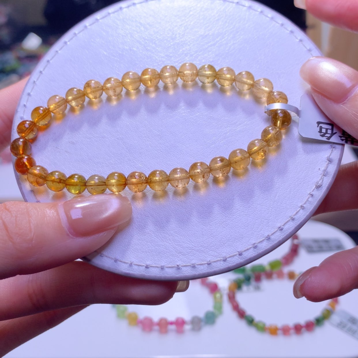 【闪购商品】未镶嵌手串碧玺