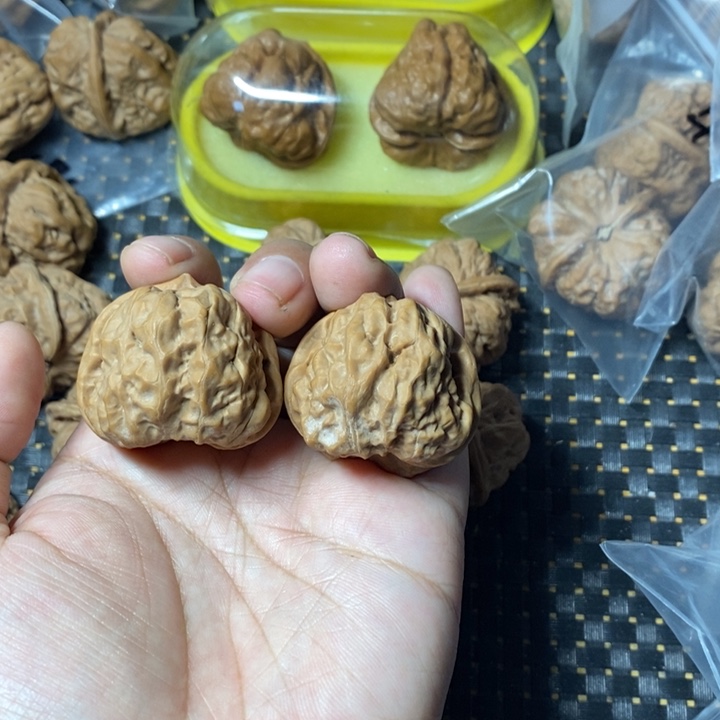 文玩核桃把件蛤蟆38全