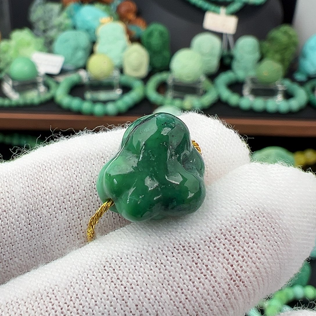 绿松石未镶嵌绿松石主播璐璐