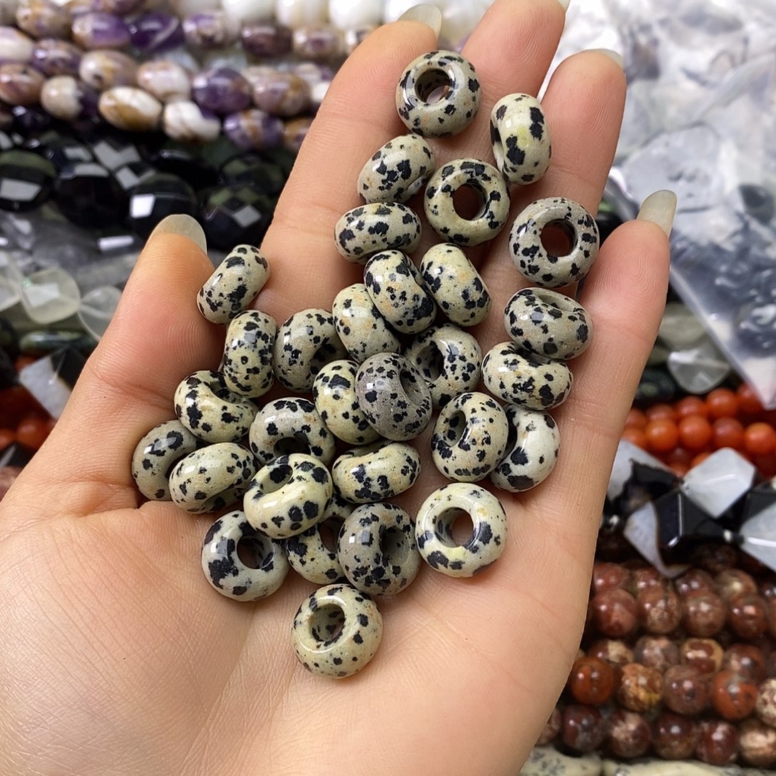 玛瑙/玉髓未镶嵌珠宝半成品斑点随机四颗装